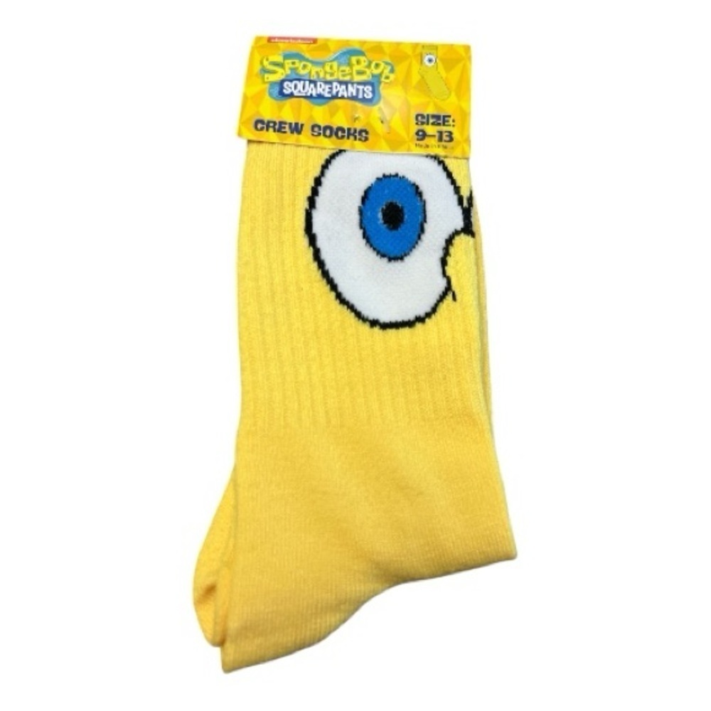 ๐ Nickelodeon Yellow SpongeBob Socks
